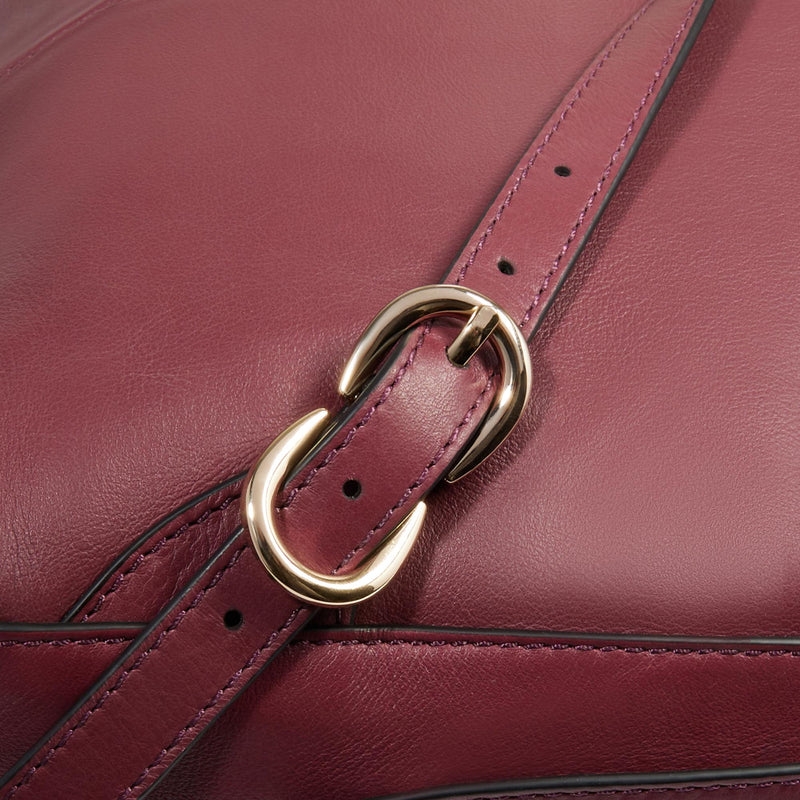 Zaino Piquadro Donna Porta Pc Ipad Tasca Frontale Pelle Borgogna