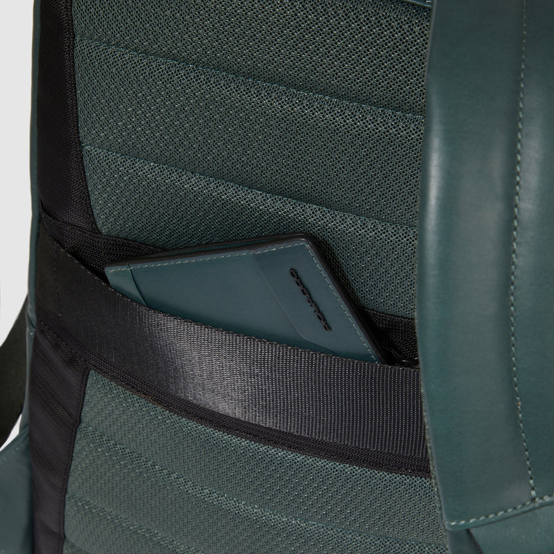 Zaini Piquadro Zaino Uomo Piccolo Porta Pc Ipad Pelle Nera