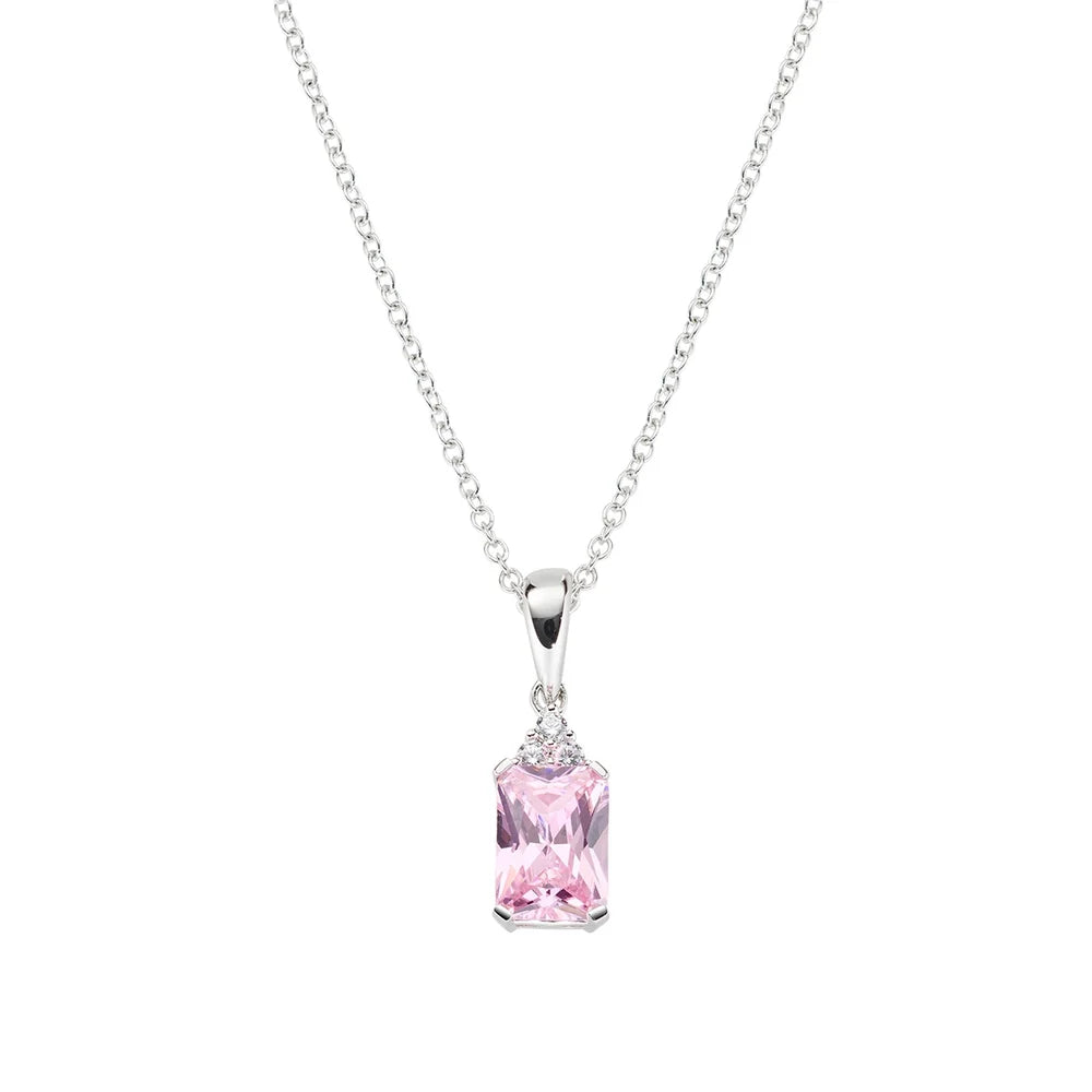 Collana Amen Fancy Argento Con Zirconi