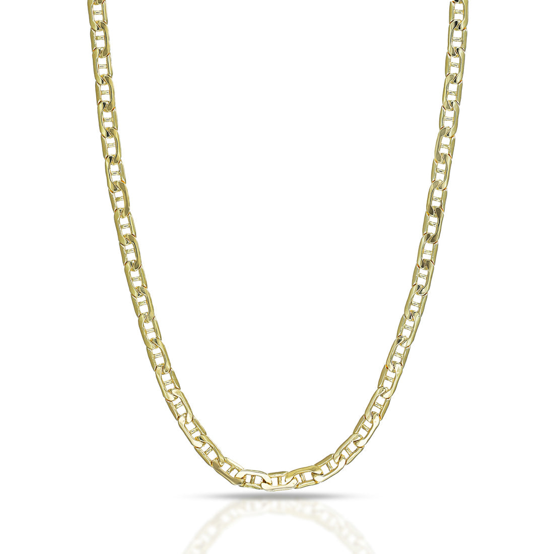Collana Uomo Dana Oro Giallo 9 Kt Modello Bananino