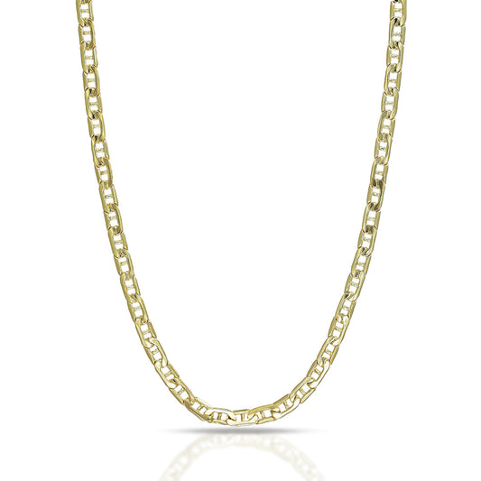 Collana Uomo Dana Oro Giallo 9 Kt Modello Bananino