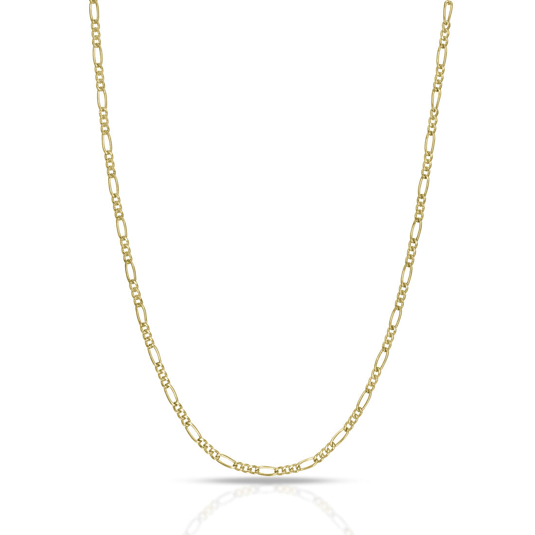 Collana Uomo Dana Timeless Oro Giallo 9 Kt Maglia Figaro 3+1