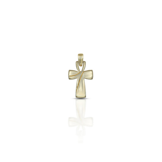 Pendente Dana Origini Croce Piccola Oro Giallo 9 Kt
