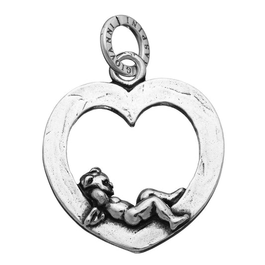 Charms Giovanni Raspini Charm Cuore Angelo