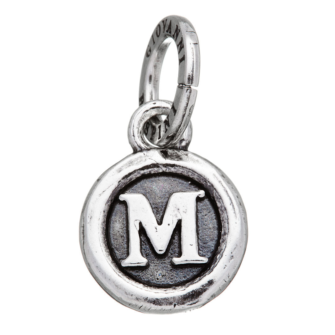 Charms Giovanni Raspini Charm Lettera Bottone "M"