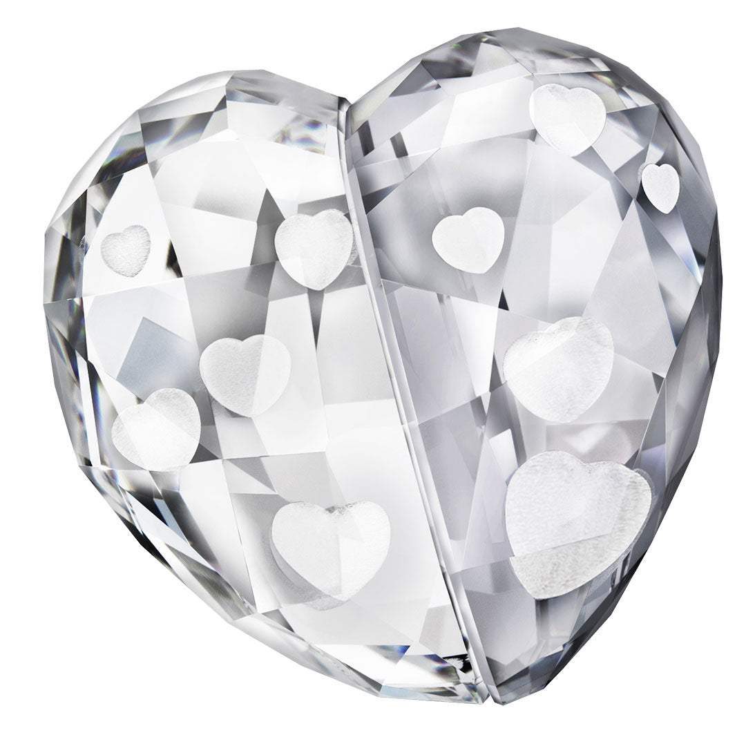 Oggettistica Swarovski Love Heart,Medium,Crystal Silver Shade