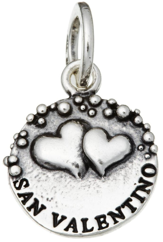 Charm Giovanni Raspini Grandi Eventi Medaglia San Valentino Argento 925