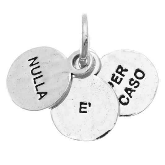Charm Giovanni Raspini  Charms "Nulla E' Per Caso" Argento 925