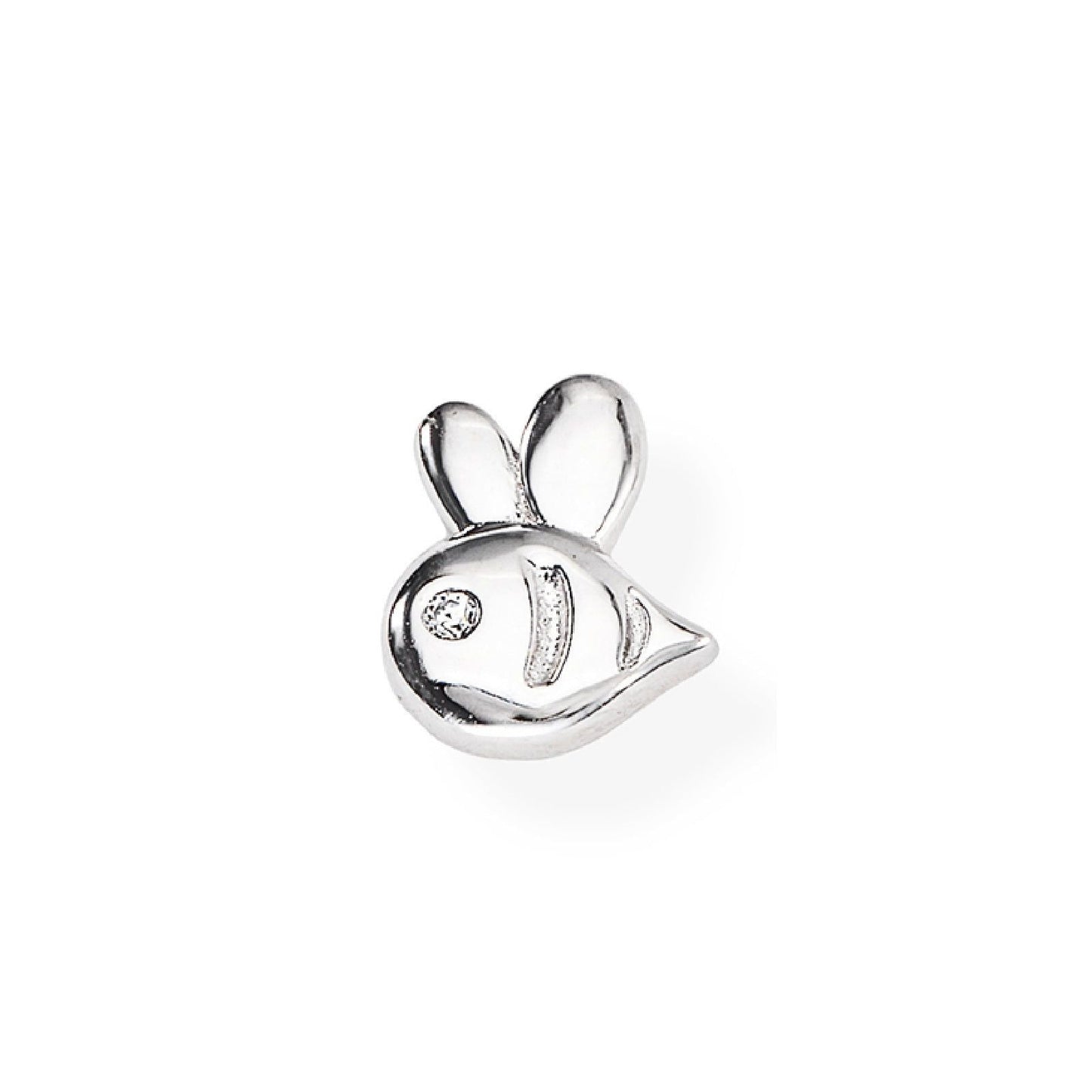 Monorecchino Amen Argento Ape Con Zircone
