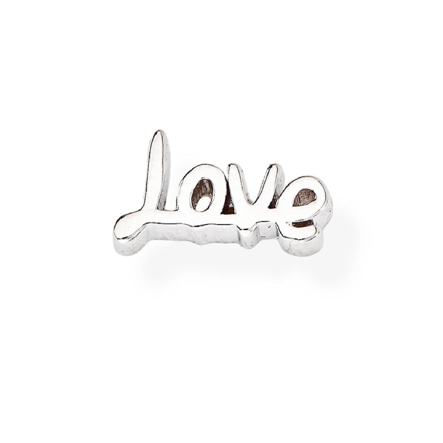 Monorecchino Amen Argento Scritta Love
