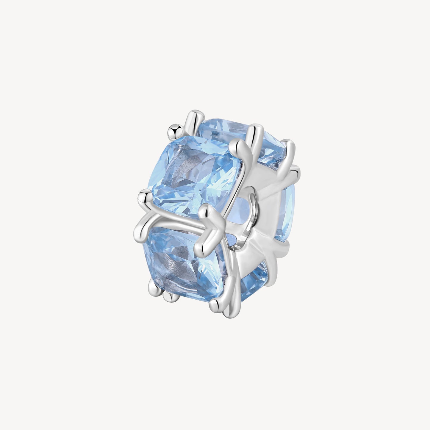 Ciondoli Brosway Cloud Light Blue Ciondolo Ad Anello In Argento Con Zirconi Azzurri
