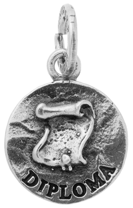 Charm Giovanni Raspini Grandi Eventi Medaglia Diploma Argento 925