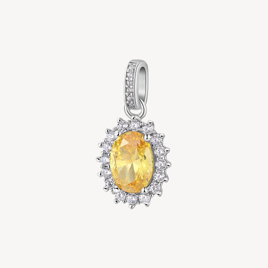 Ciondoli Brosway Energy Yellow Ciondolo In Argento Con Zircone Giallo