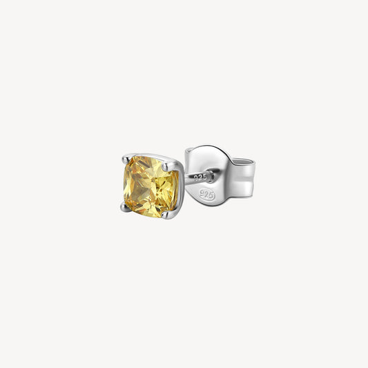 Monorecchino Brosway Energy Yellow Lobo In Argento Con Zircone Giallo