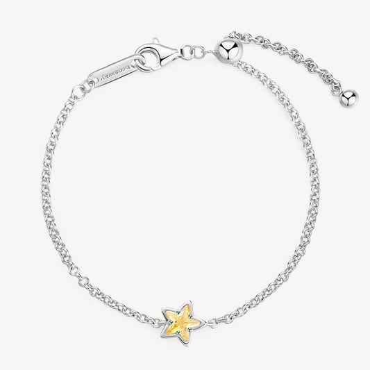 Bracciale Brosway Energy Yellow In Argento Con Zircone Giallo Taglio Stella