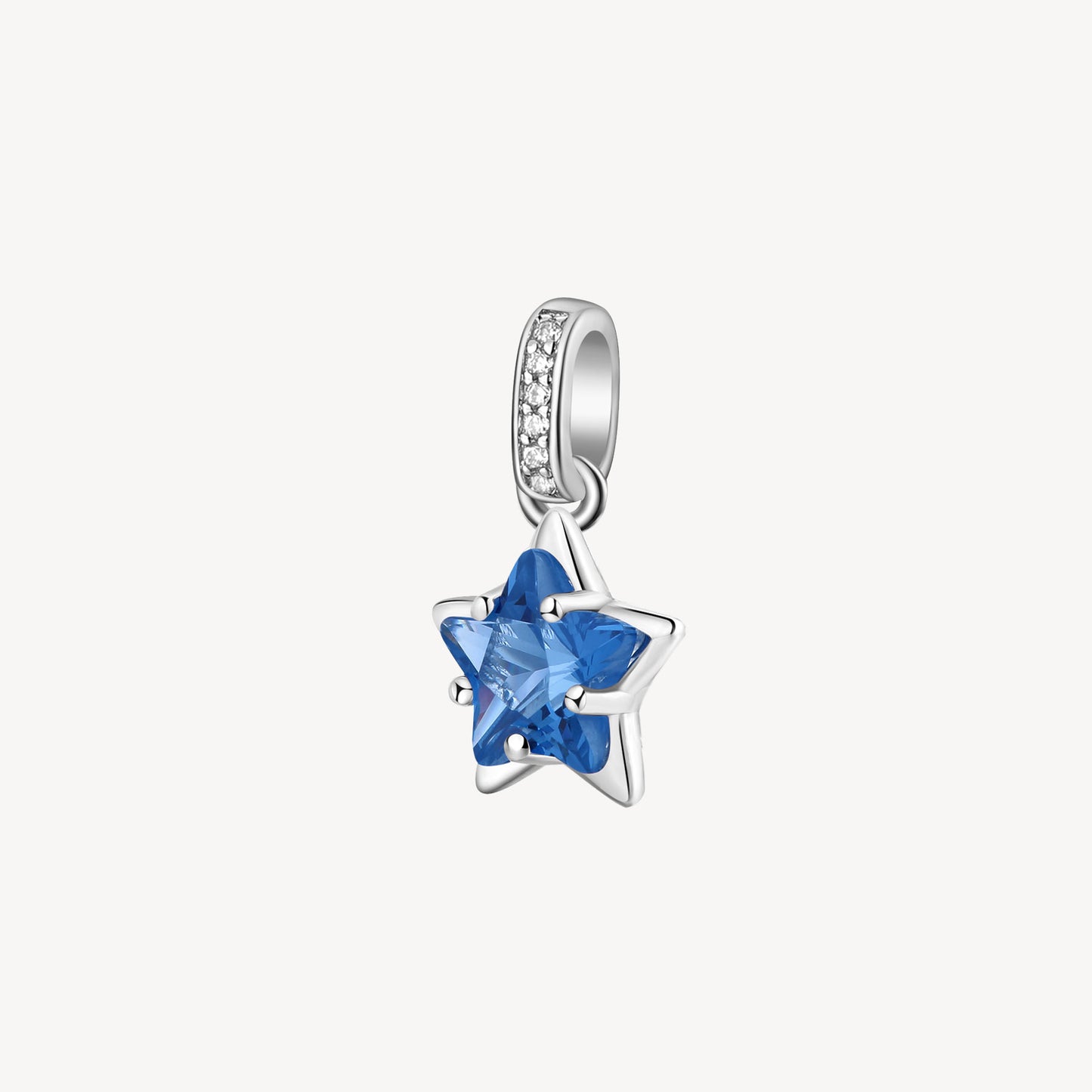 Ciondoli Brosway Freedom Blue Ciondolo In Argento Con Zircone Taglio Stella Blu