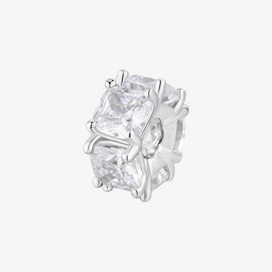 Ciondoli Brosway Infinite White Ciondolo Ad Anello In Argento Con Zirconi