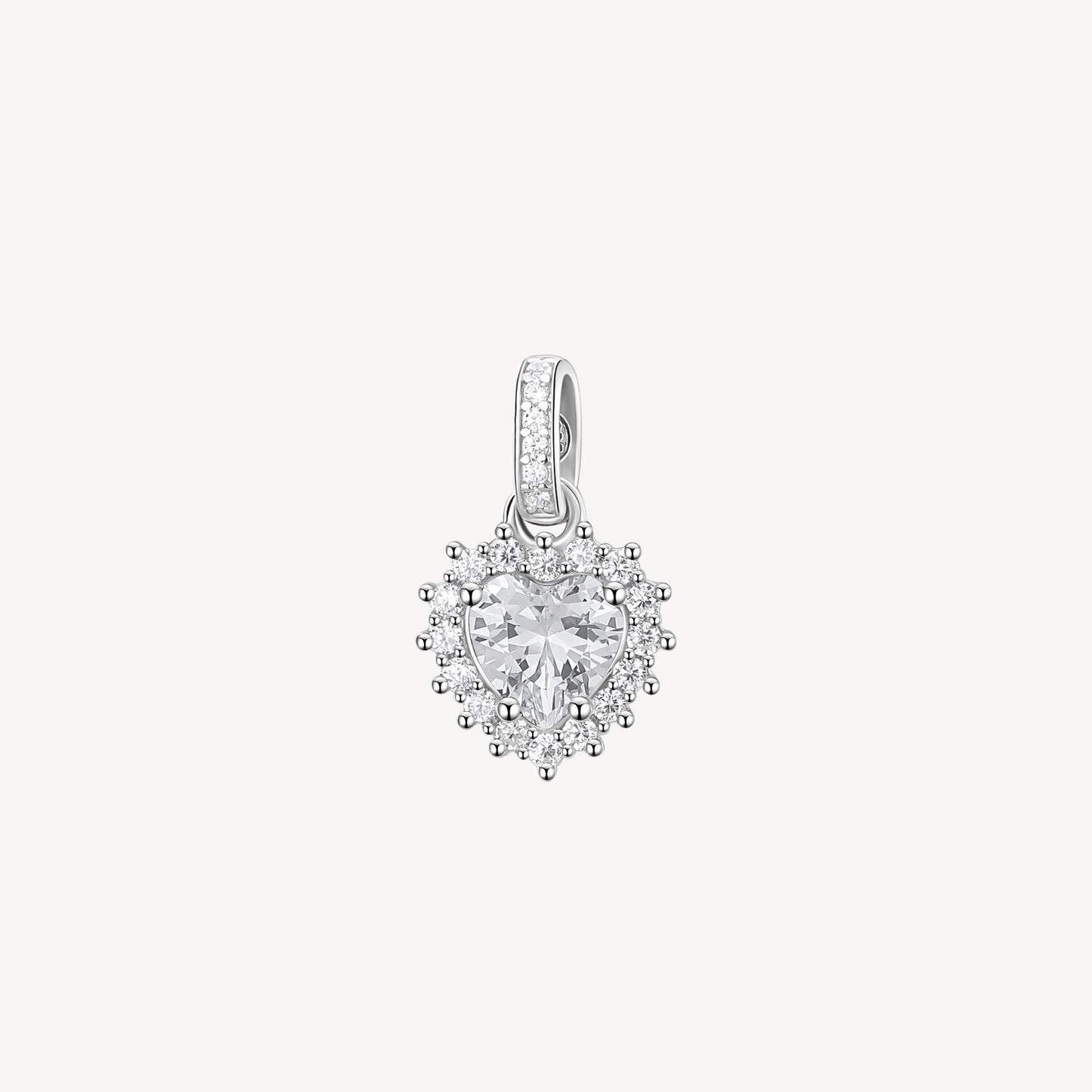 Ciondolo Brosway Fancy Argento Kate Cuore Cubic Zirconia Contornato