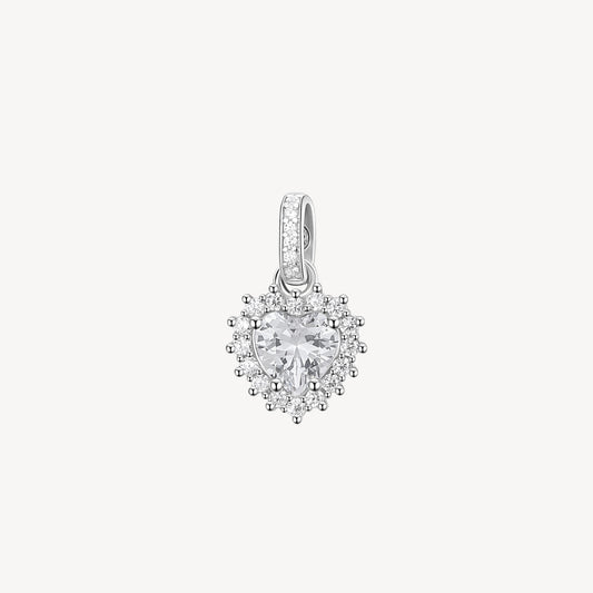 Ciondolo Brosway Fancy Argento Kate Cuore Cubic Zirconia Contornato
