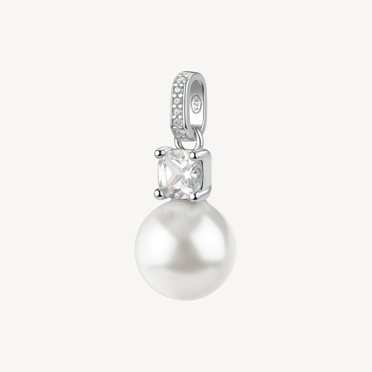 Ciondolo Brosway Fancy Argento Perla Di Conchiglia e Cubik Zirconia