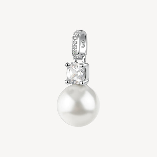 Ciondolo Brosway Fancy Argento Perla Di Conchiglia e Cubik Zirconia