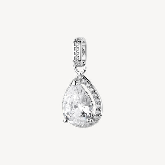 Ciondolo Brosway Fancy Argento Cubic Zirconia Goccia Contornato