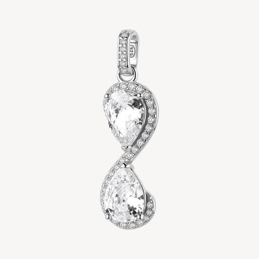 Ciondolo Brosway Fancy Argento Cubic Zirconia Goccia Contornati