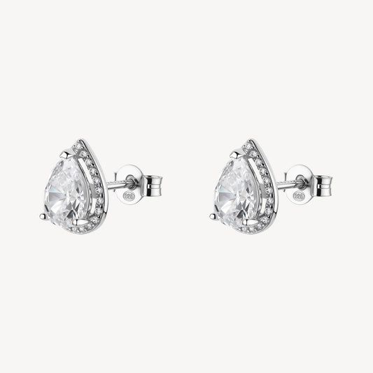 Orecchini a Lobo Brosway Fancy Cubic Zirconia Goccia Contornato