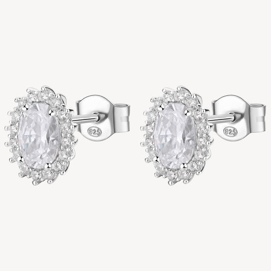 Orecchini Brosway Infinite White In Argento Con Zircone