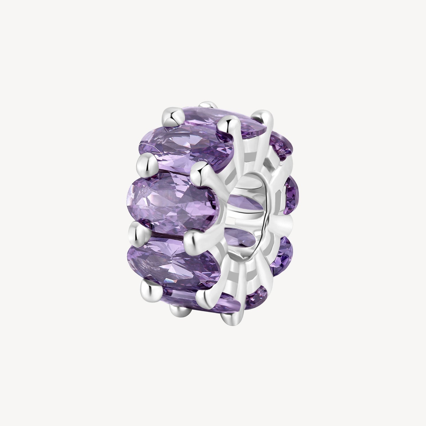 Ciondoli Brosway Magic Purple Ciondolo In Argento Con Zirconi Viola