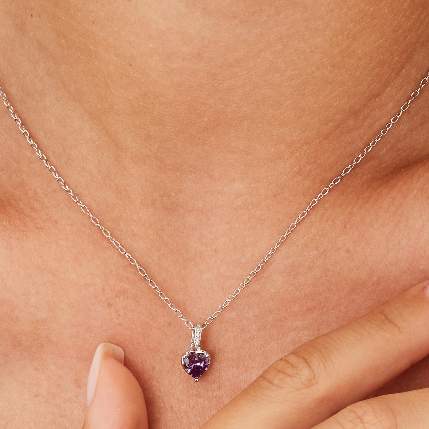 Ciondoli Brosway Magic Purple Ciondolo In Argento Con Zircone Viola