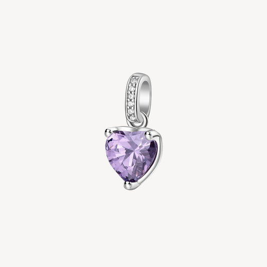 Ciondoli Brosway Magic Purple Ciondolo In Argento Con Zircone Viola