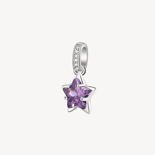 Ciondoli Brosway Magic Purple In Argento Con Zircone Viola