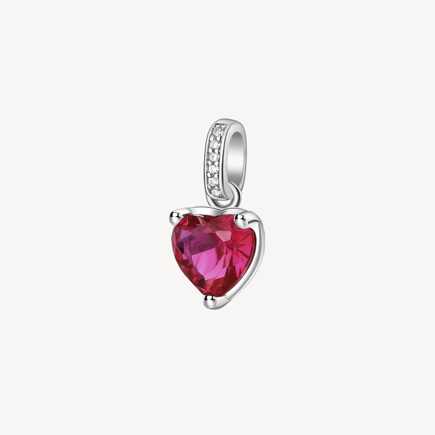 Ciondoli Brosway Passion Ruby In Argento Con Zircone Fucsia