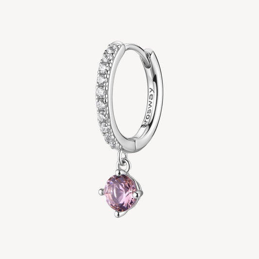 Monorecchino con Pendente Brosway Fancy Argento Cubic Zirconia Vintage Rose