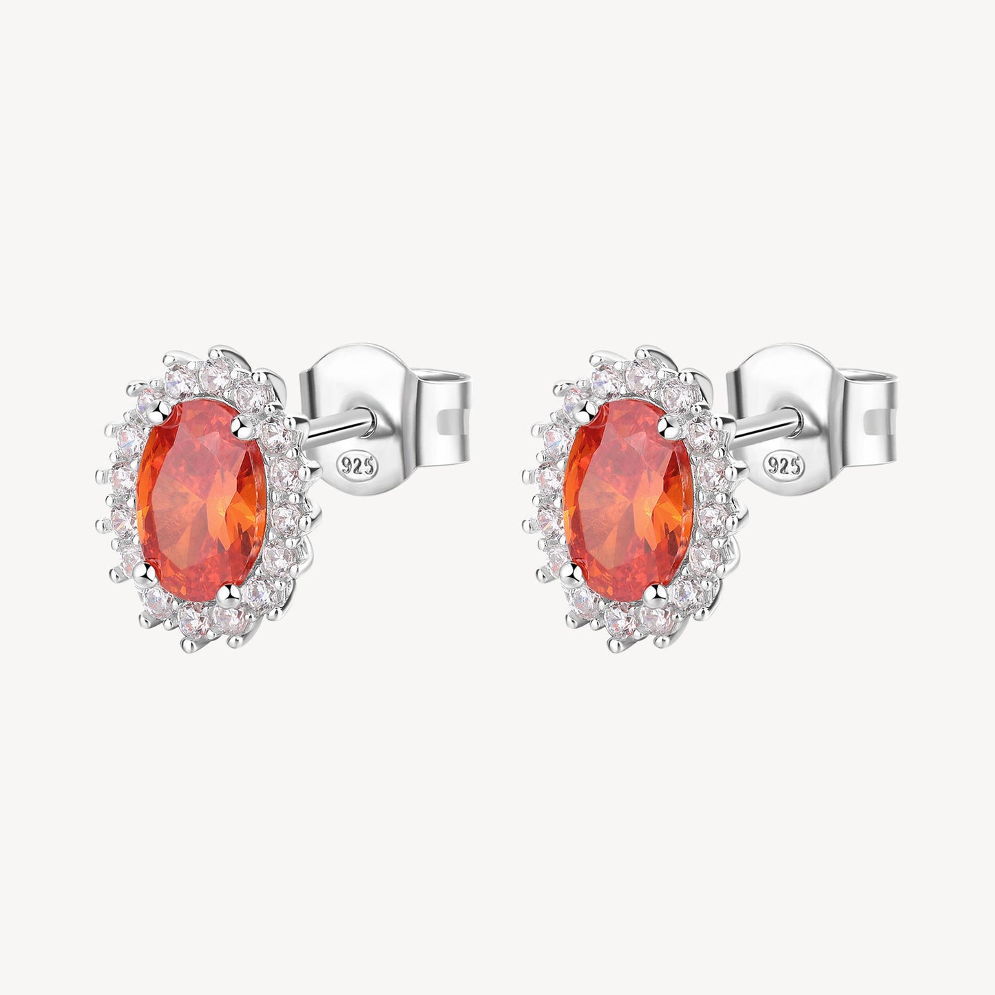 Orecchini Brosway Vitamin Orange In Argento Con Zircone Arancione