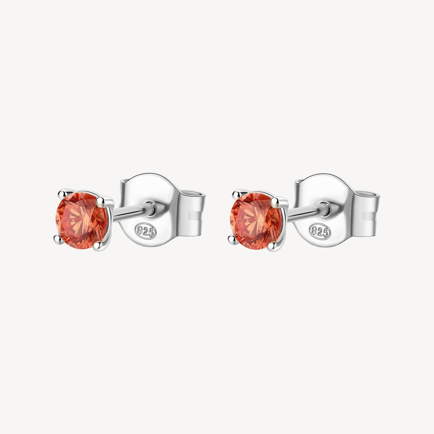 Orecchini Brosway Vitamin Orange Punti Luce In Argento Con Zircone Arancione