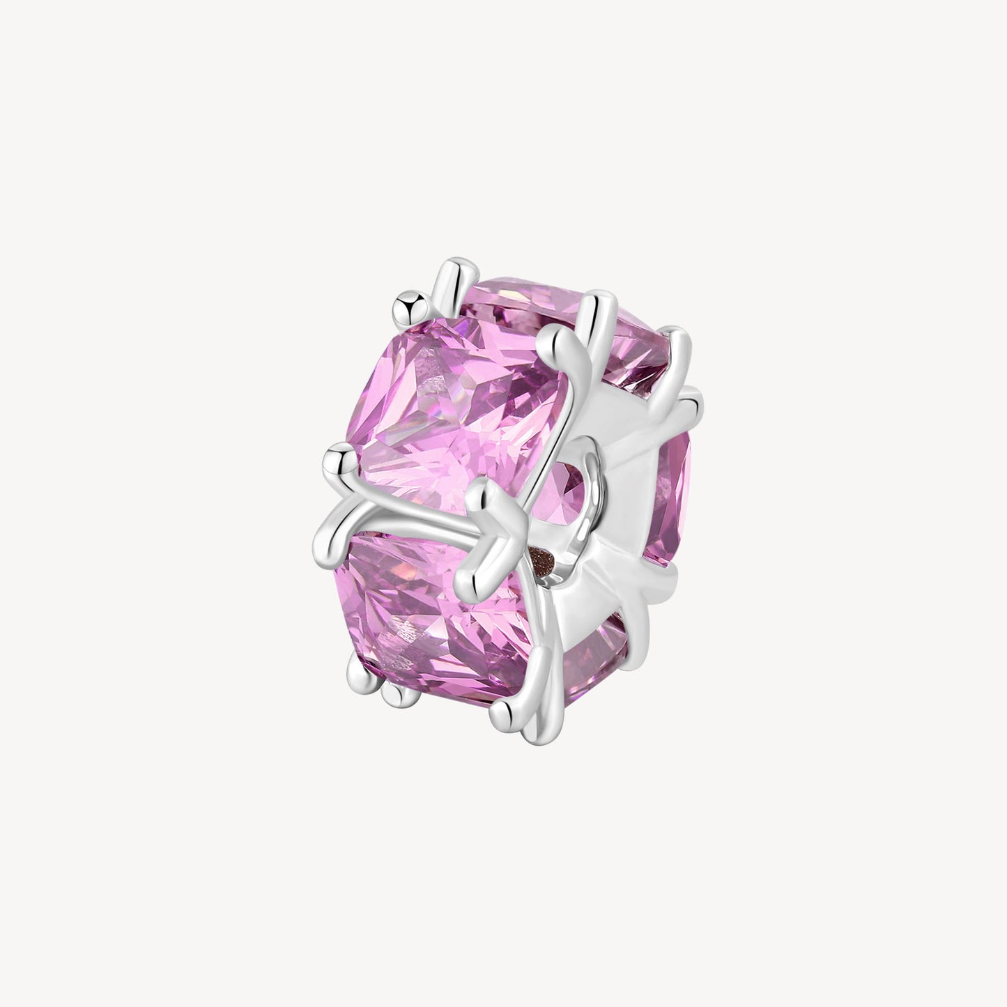 Ciondoli Brosway Vibrant Pink In Argento Con Zirconi Rosa