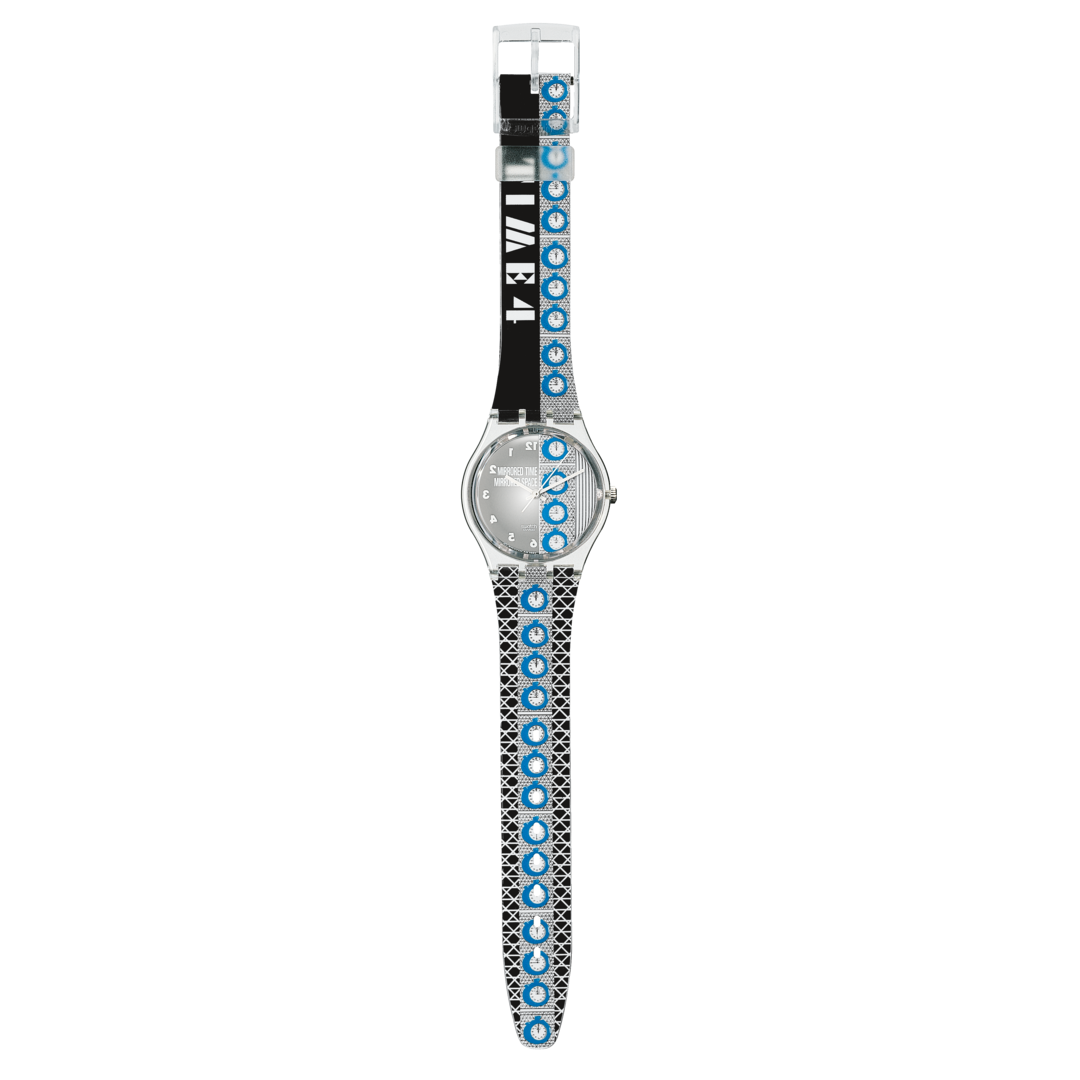 Orologio Swatch Time 4 By Laura Grisi Mirrored Space