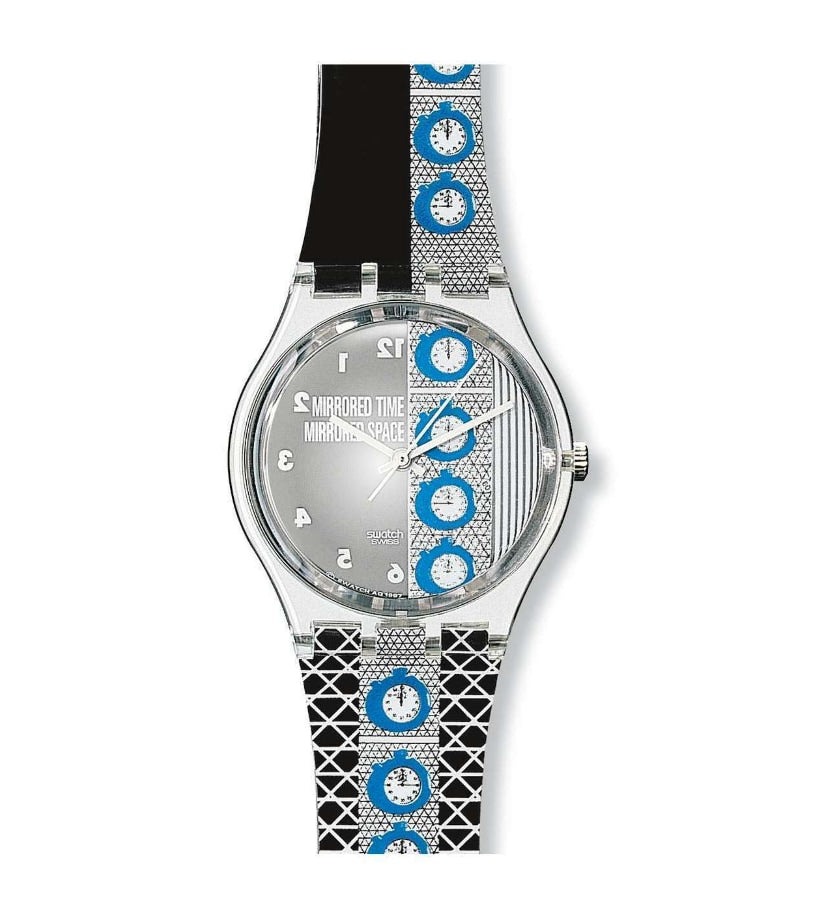 Orologio Swatch Time 4 By Laura Grisi Mirrored Space