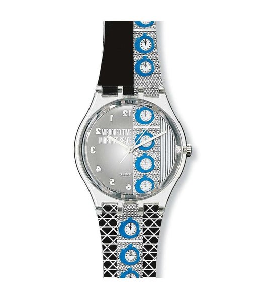 Orologio Swatch Time 4 By Laura Grisi Mirrored Space