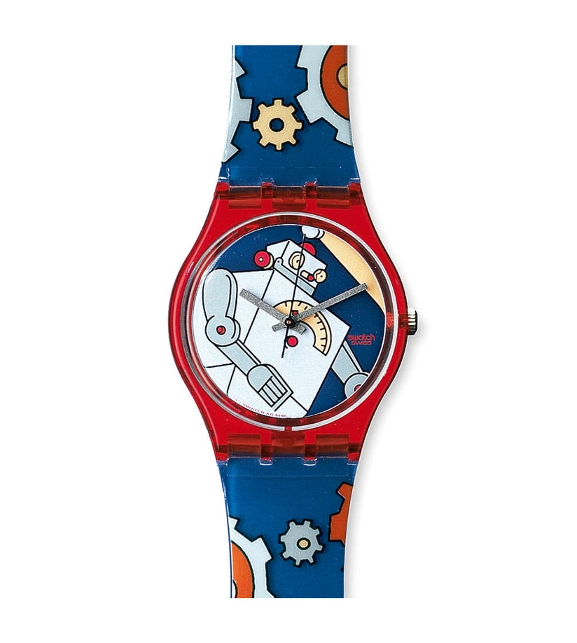 Orologio Swatch Roboboy by Steve Guarnaccia
