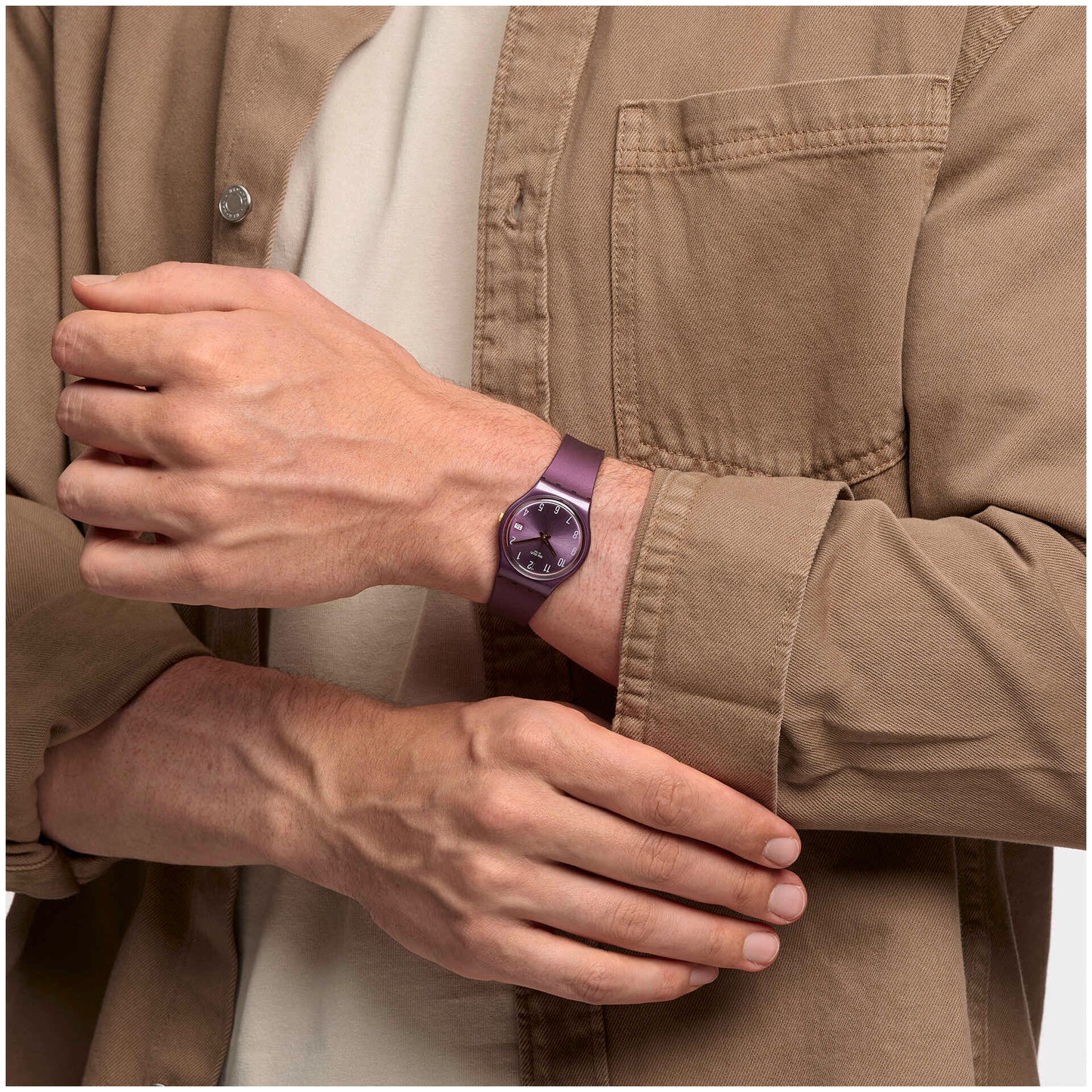 Orologio Swatch Pearlypurple