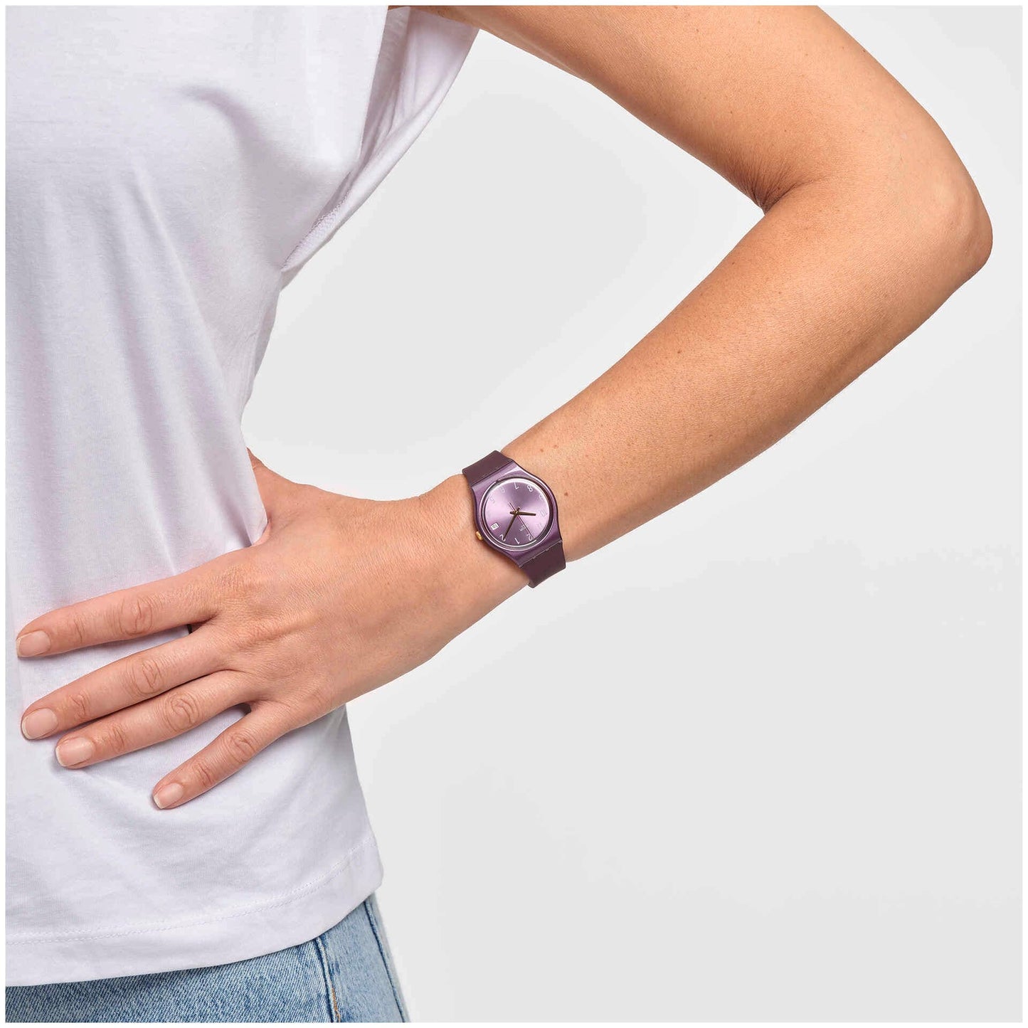 Orologio Swatch Pearlypurple