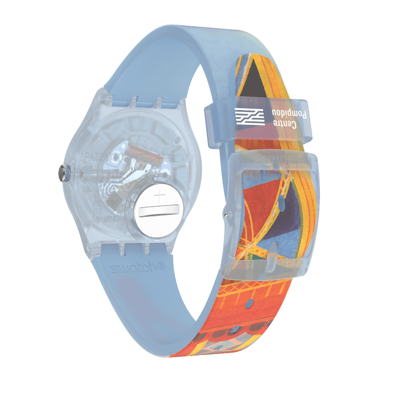 Orologio Swatch Eiffel Tower, By Robert Delaunay