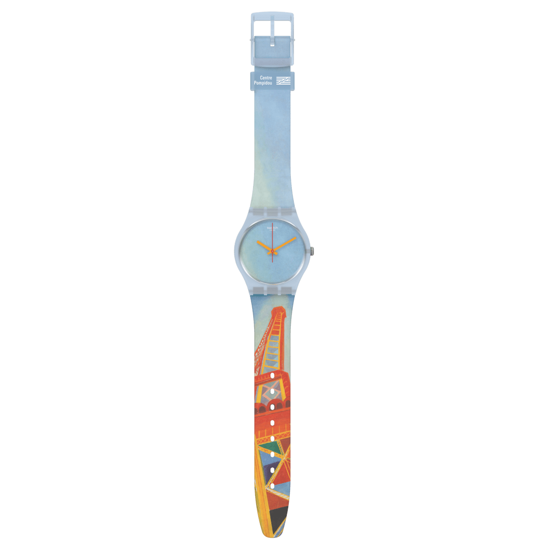 Orologio Swatch Eiffel Tower, By Robert Delaunay