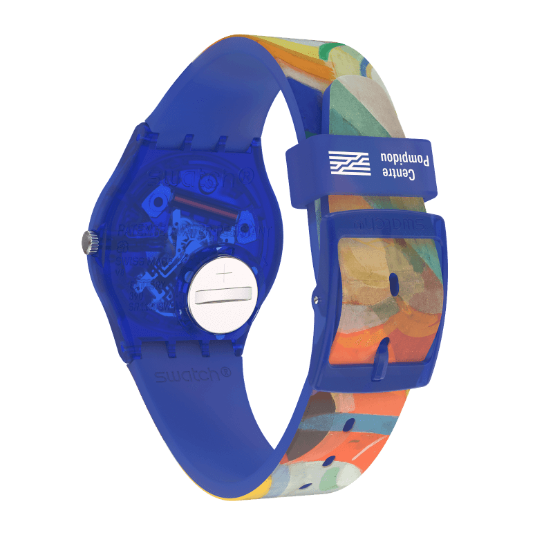 Orologio Swatch Carousel, By Robert Delaunay