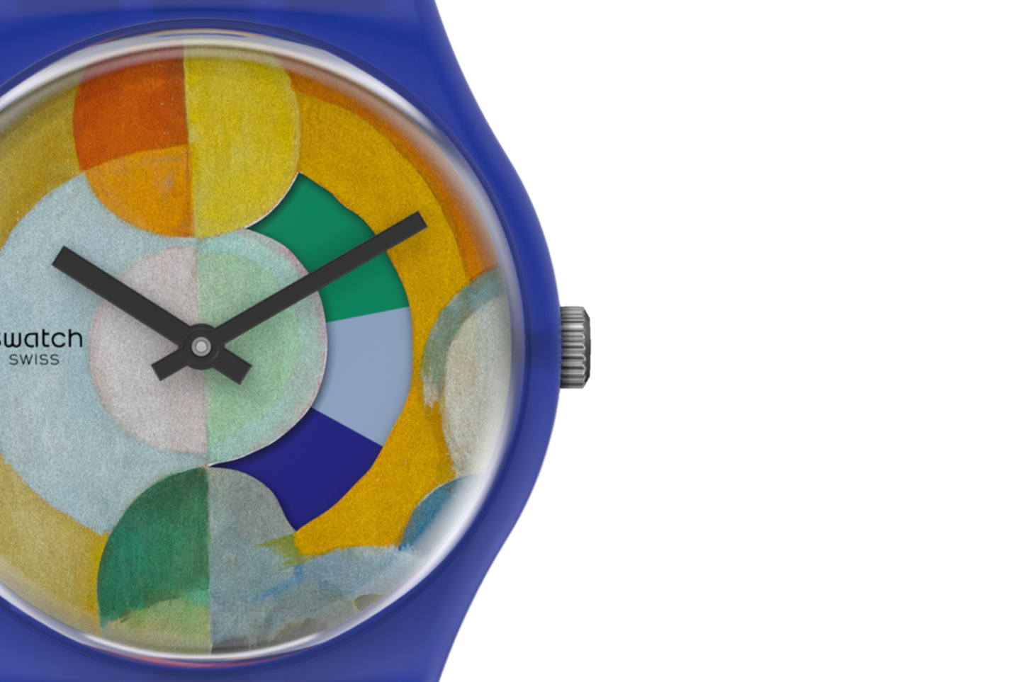 Orologio Swatch Carousel, By Robert Delaunay