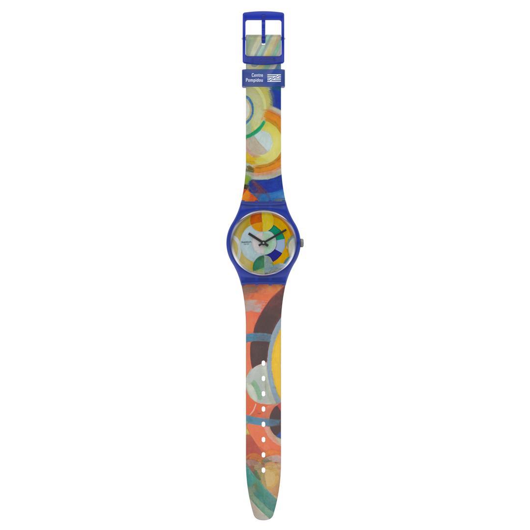 Orologio Swatch Carousel, By Robert Delaunay