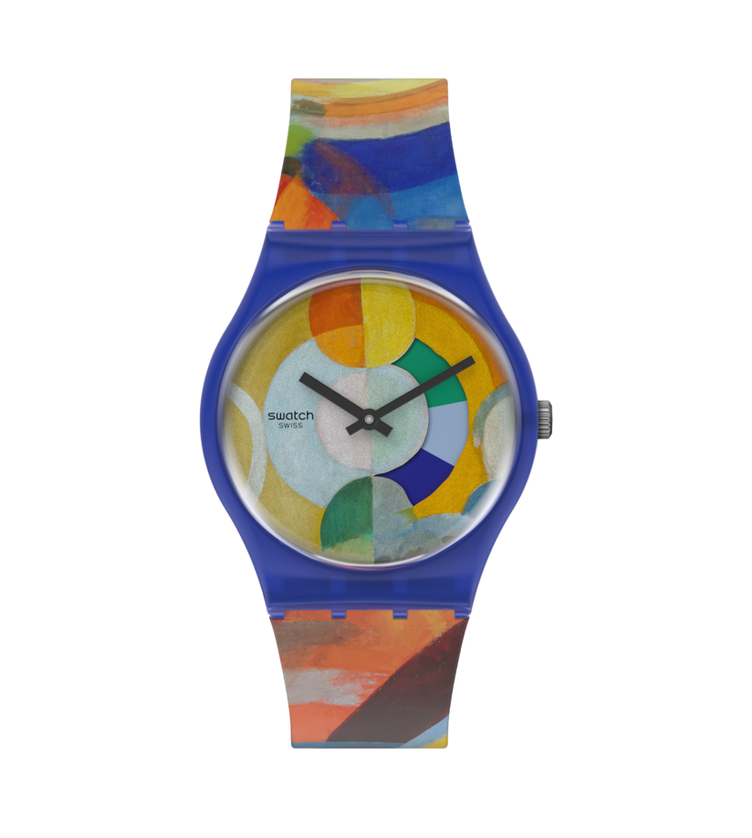 Orologio Swatch Carousel, By Robert Delaunay